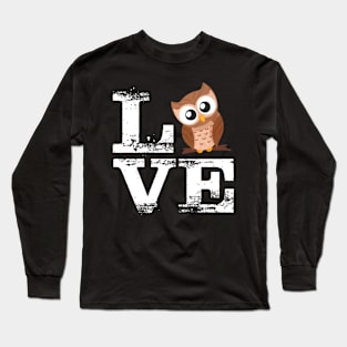 Adorable Owls Long Sleeve T-Shirt